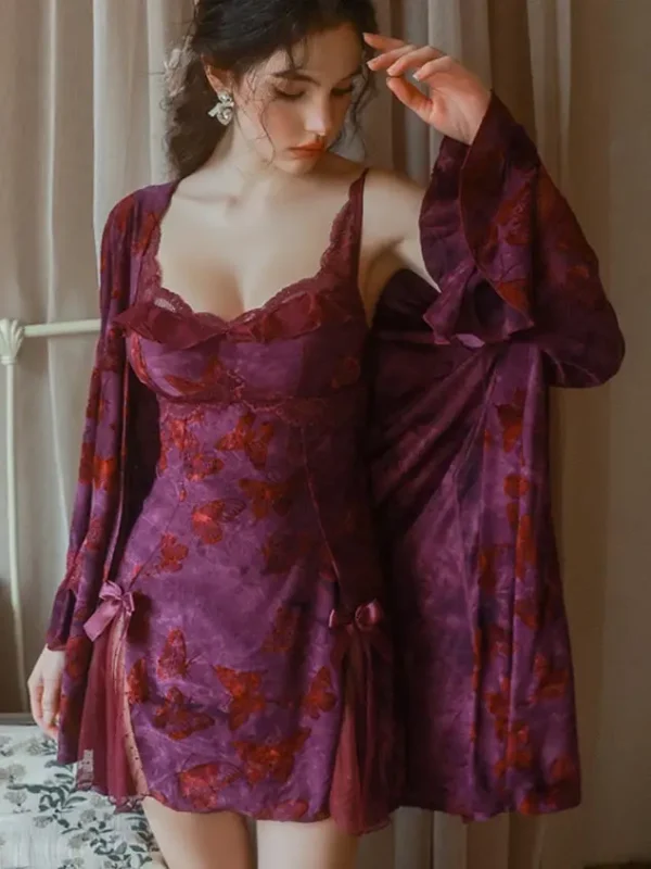 purple-butterfly-nightdress-3 sexy nightwear