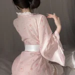 rabbit-printed-cute-kimono-3 cute exotic lingerie