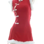 red-cute-short-cheongsam-2 exotic lingeries