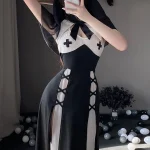 sexy-nun-costumes-long-dress-1 sexy nun costumes shop