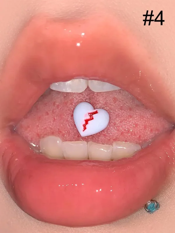 Body-Jewellery-heart-crack-Tongue-Stud-5 body piercing jewellery
