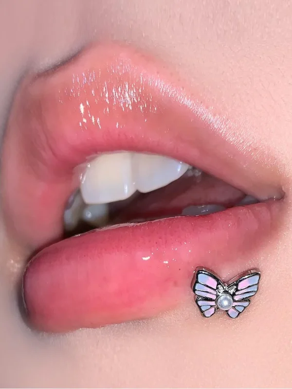 Body-Piercing-Jewelry-butterfly-Lip-Studs-1 body piercing jewellery