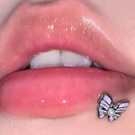 Body-Piercing-Jewelry-butterfly-Lip-Studs-2 body piercing jewellery