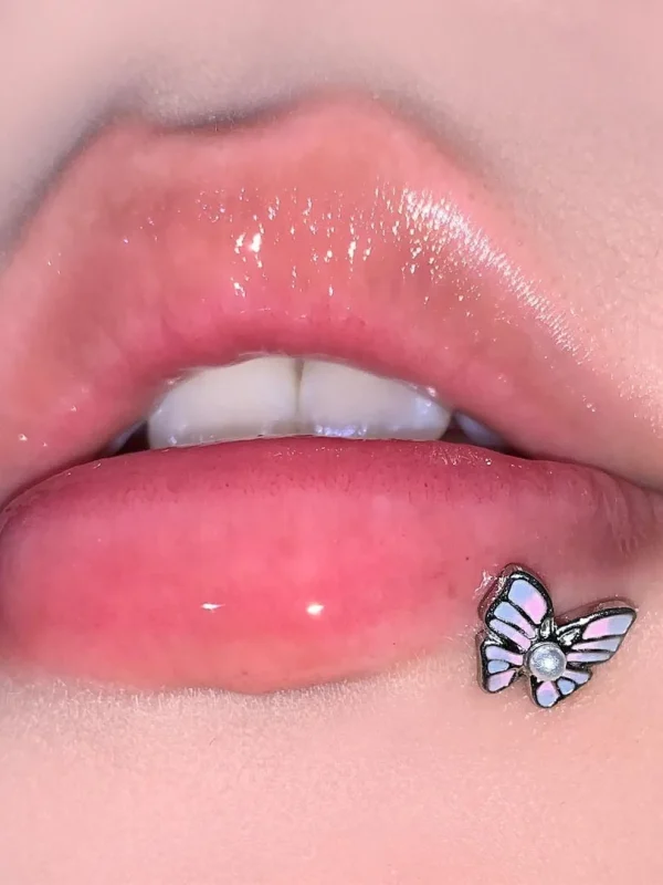 Body-Piercing-Jewelry-butterfly-Lip-Studs-2 body piercing jewellery
