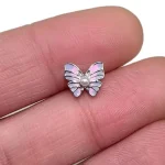 Body-Piercing-Jewelry-butterfly-Lip-Studs-3 body piercing jewellery