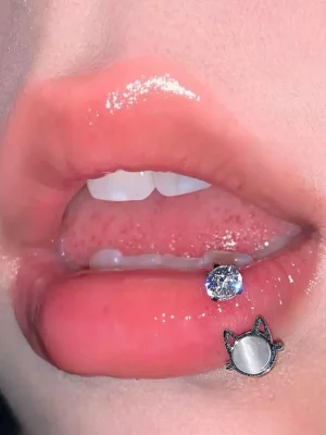 Lip-Piercing-Jewellery-Cat-Ziron-Circular-Barbell-1 body piercing jewellery