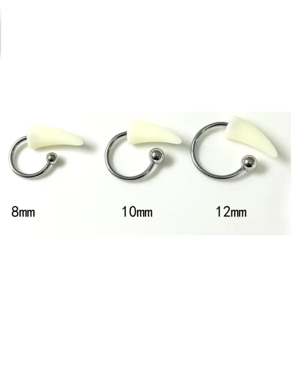 Lip-Piercing-Jewellery-Fang-Circular-Barbell-2 body piercing jewellery