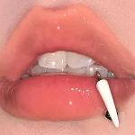 Lip-Piercing-Jewellery-Fang-Circular-Barbell-4 body piercing jewellery