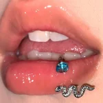 Lip-Piercing-Jewellery-Snake-Circular-Barbell-2 body piercing jewellery