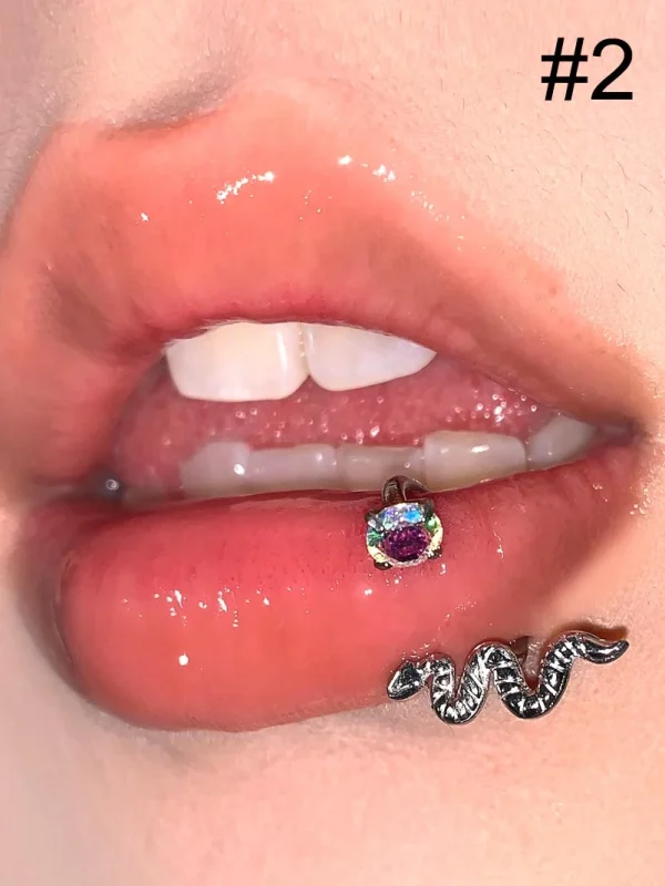 Lip-Piercing-Jewellery-Snake-Circular-Barbell-3 body piercing jewellery
