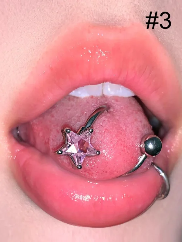 Lip-Piercing-Jewellery-Star-Circular-Barbell-2 body piercing jewellery