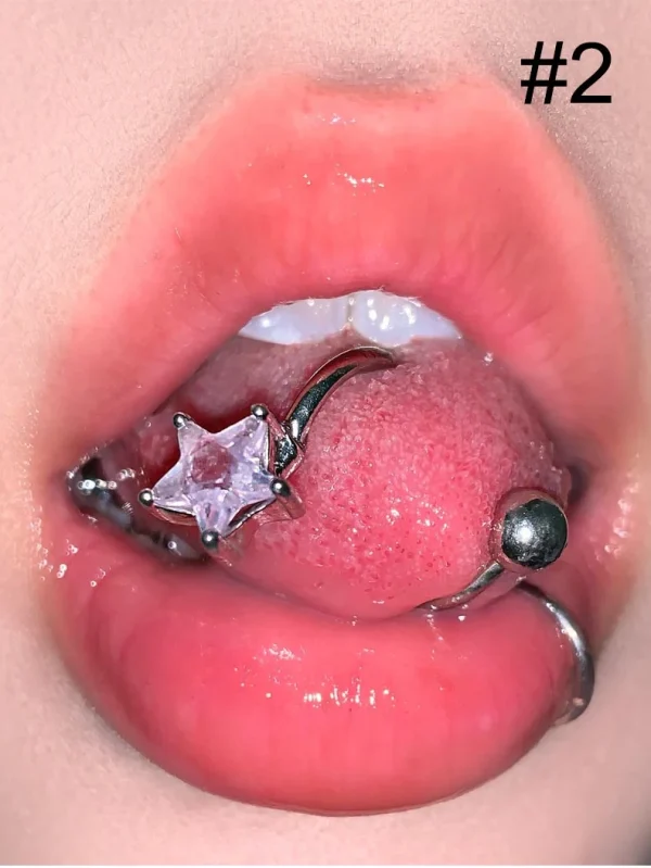 Lip-Piercing-Jewellery-Star-Circular-Barbell-3 body piercing jewellery