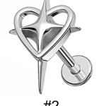 astral-heart-titanium-alloy-lip-ear-stud-2 body piercing jewellery