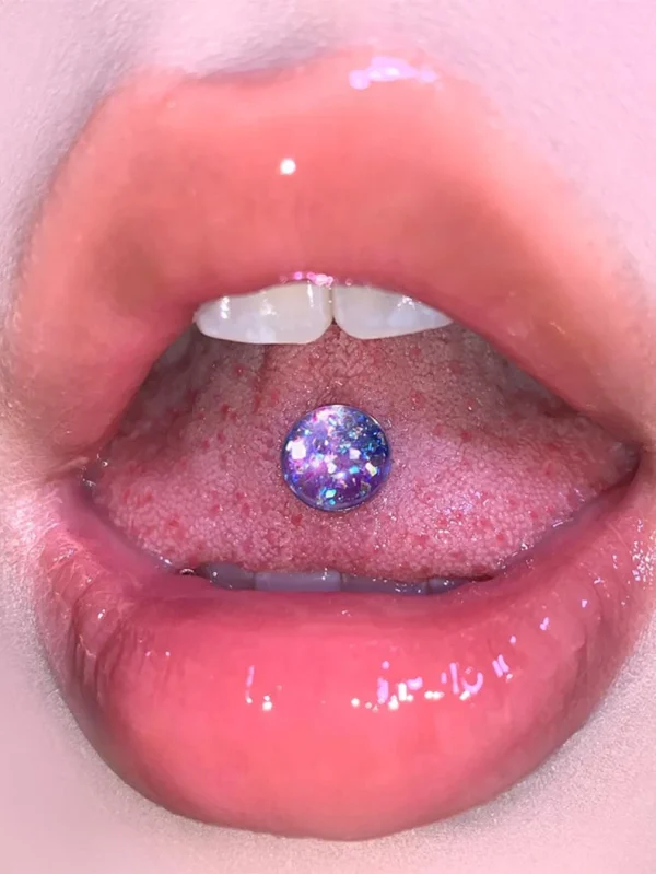 body-jewelry-circle-shine-tongue-piercing-1 body piercing jewellery