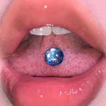 body-jewelry-circle-shine-tongue-piercing-2 body piercing jewellery
