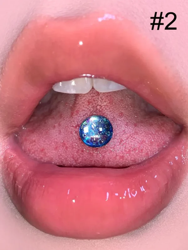 body-jewelry-circle-shine-tongue-piercing-2 body piercing jewellery