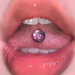 body-jewelry-circle-shine-tongue-piercing-4 body piercing jewellery