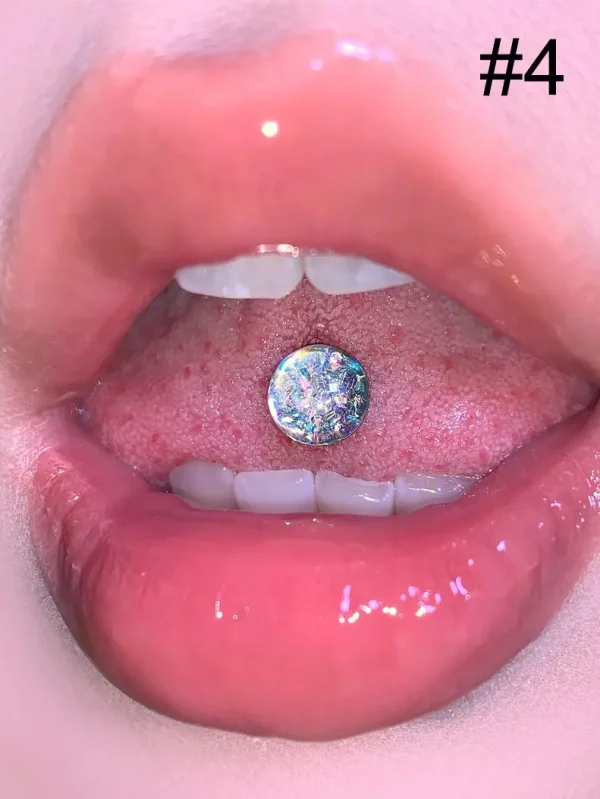 body-jewelry-circle-shine-tongue-piercing-5 body piercing jewellery