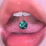 body-jewelry-circle-shine-tongue-piercing-6 body piercing jewellery