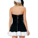 chirstmas-costume-tie-strap-dress-with-shawl-3 sexy christmas costumes
