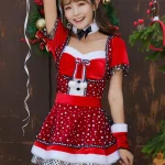 christmas-costume-cute-polka-dot-dress-1 cute christmas costumes