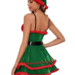 christmas-costume-velet-dress-with-shawl-9 sexy christmas costumes