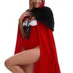 christmas-costumes-bodysuit-with-cloak-3 sexy christmas costumes