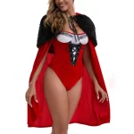 christmas-costumes-bodysuit-with-cloak-4 sexy christmas costumes
