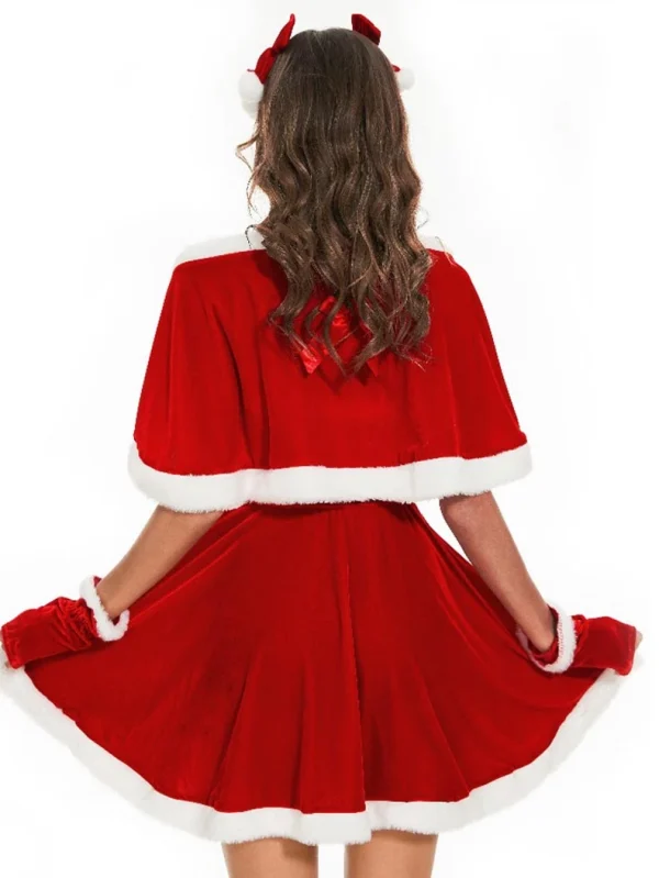 christmas-costumes-cute-bow-dress-suit-3 cute christmas costumes