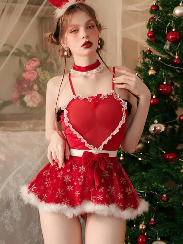 christmas-costumes-cute-heart-dress-suit-1 cute christmas costumes