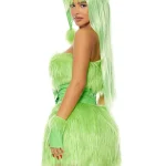 christmas-costumes-green-fluffy-dress-suit-2 sexy christmas costumes