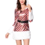 christmas-costumes-striped-dress-1 cute christmas costumes