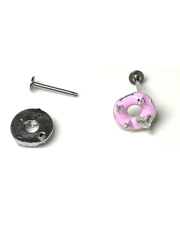 cute-diamond-donut-piercing-jewelry-6 body piercing jewellery