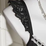cute-lingerie-black-split-lace-suit-5 corset lingeries