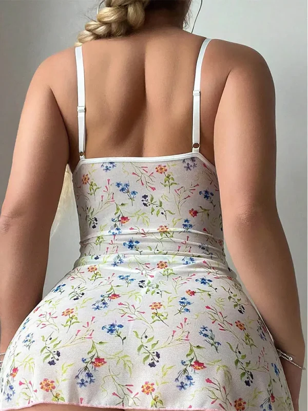 cute-lingerie-floral-sling-dress-3 best lingerie website