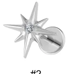 eight-pointed-ziron-titanium-alloy-ear-lip-studs-3 body piercing jewellery