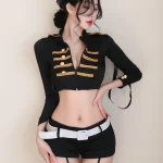 police-cosplay-sexy-black-color-split-suit-5 sexy police cosplay