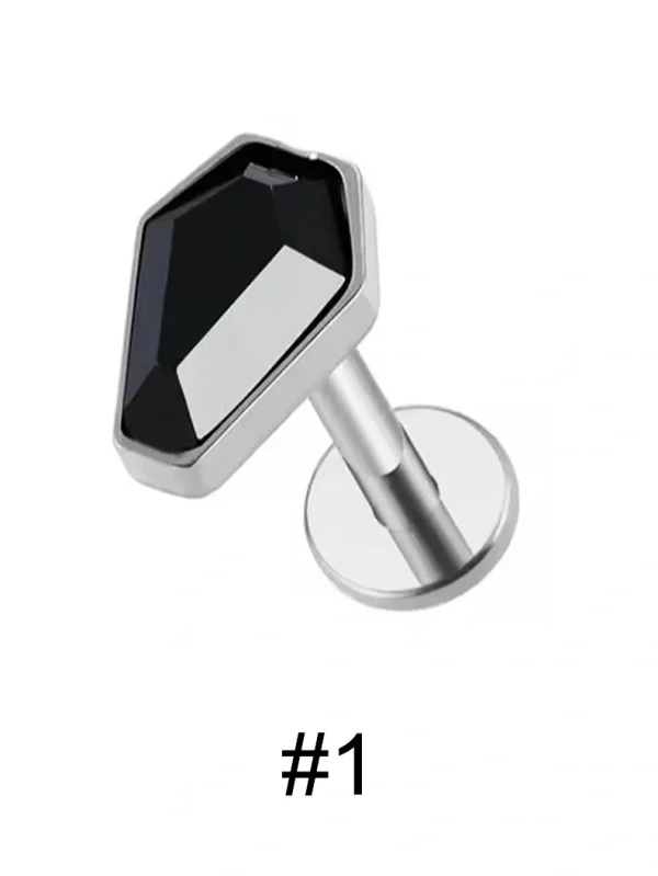 rhombic-zircon-ear-lip-studs-2 body piercing jewellery