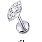 rhombic-zircon-ear-lip-studs-3 body piercing jewellery