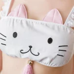 split-white-cat-costumes-lingerie-5 role paly lingerie