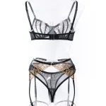 teddy-lingerie-exotic-black-mesh-set-5 lingerie teddy