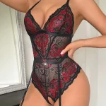 teddy-lingerie-floral-crotchless-bodysuit-1 teddy lingeries store