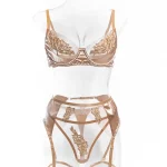 teddy-lingerie-mesh-embroidery-set-8 sexy teddy lingerie