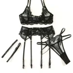 teddy-lingerie-mesh-floral-set-9 teddy lingeries store