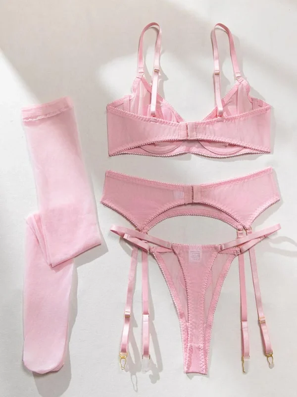 teddy-lingerie-mesh-heart-cover-12 sexy teddy lingerie