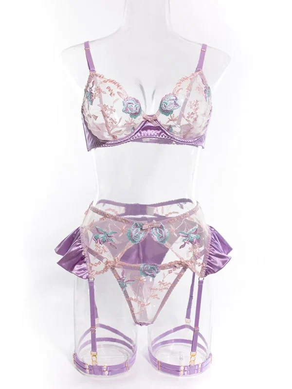 teddy-lingerie-mesh-stain-set-5 lingerie teddy