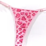 teddy-lingerie-pink-heart-pattern-set-6 lingerie teddy