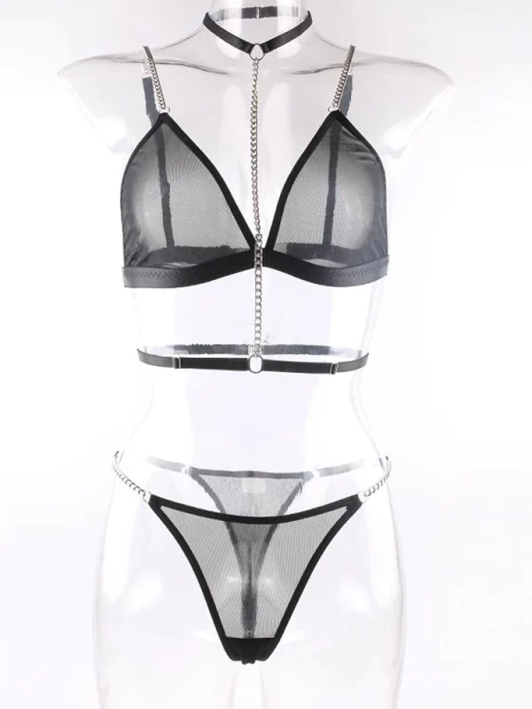 teddy-lingerie-simple-mesh-chain-set-6 lingerie teddy