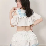 youthful-cosplay-cute-white-jk-suit-2 sexy student palying