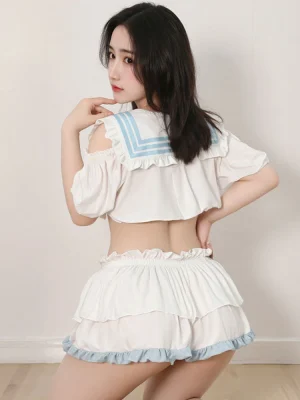 sexy student palying